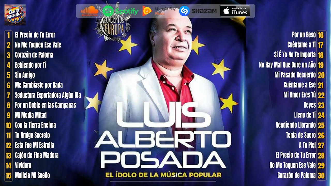 LO MEJOR DE LUIS ALBERTO POSADA 💚 30 ÉXITOS IMPERDIBLES (Mix 2025)