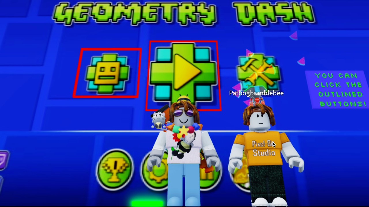 How You can build Geometry Dash in Obby Creator