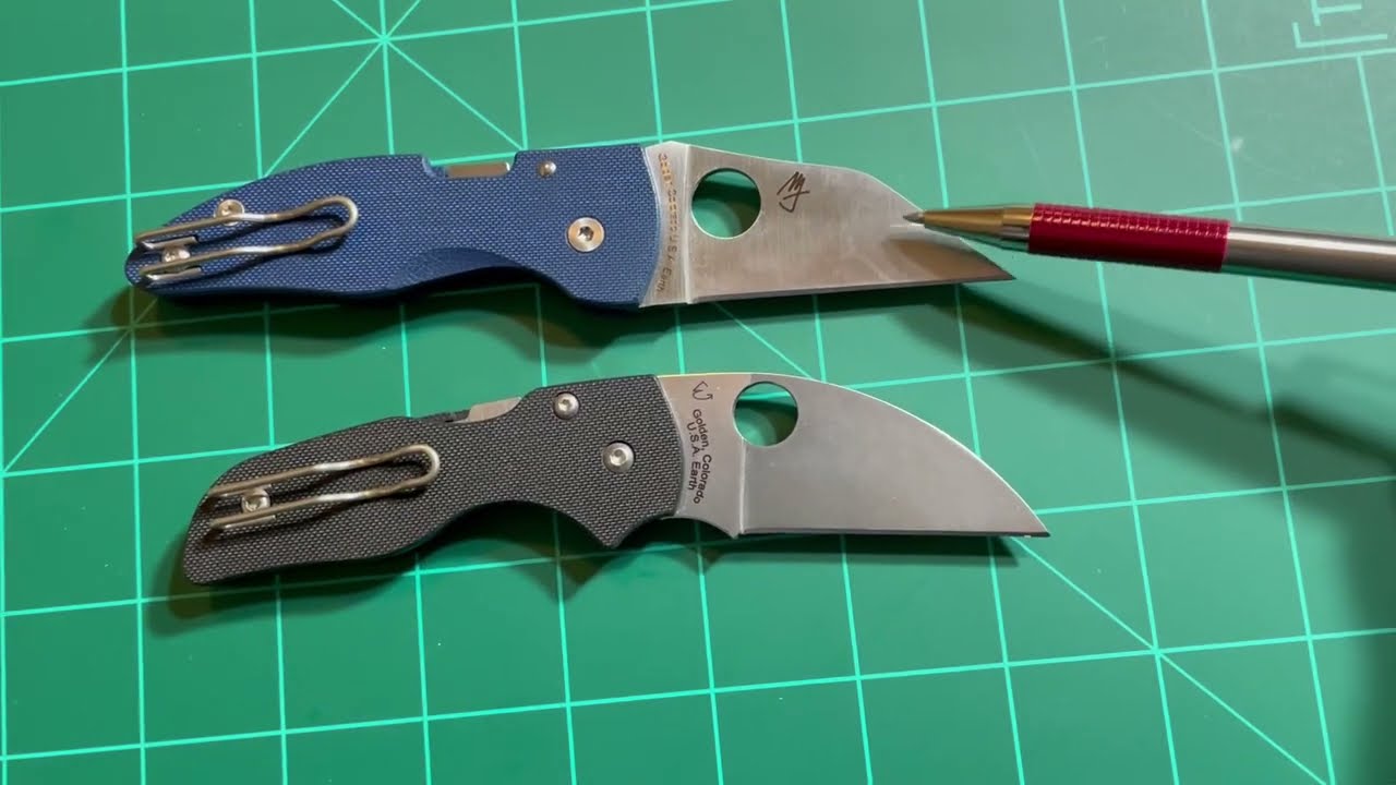MicroJimbo или Lil’ Native? — Мини-версия Wharncliffes от Spyderco