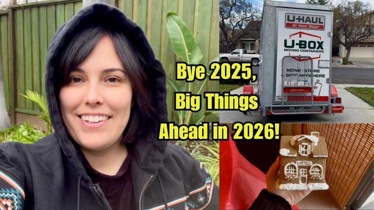 End of the Year Vlog for 2025! AND FINALLY moving my stuff out of storage!!!