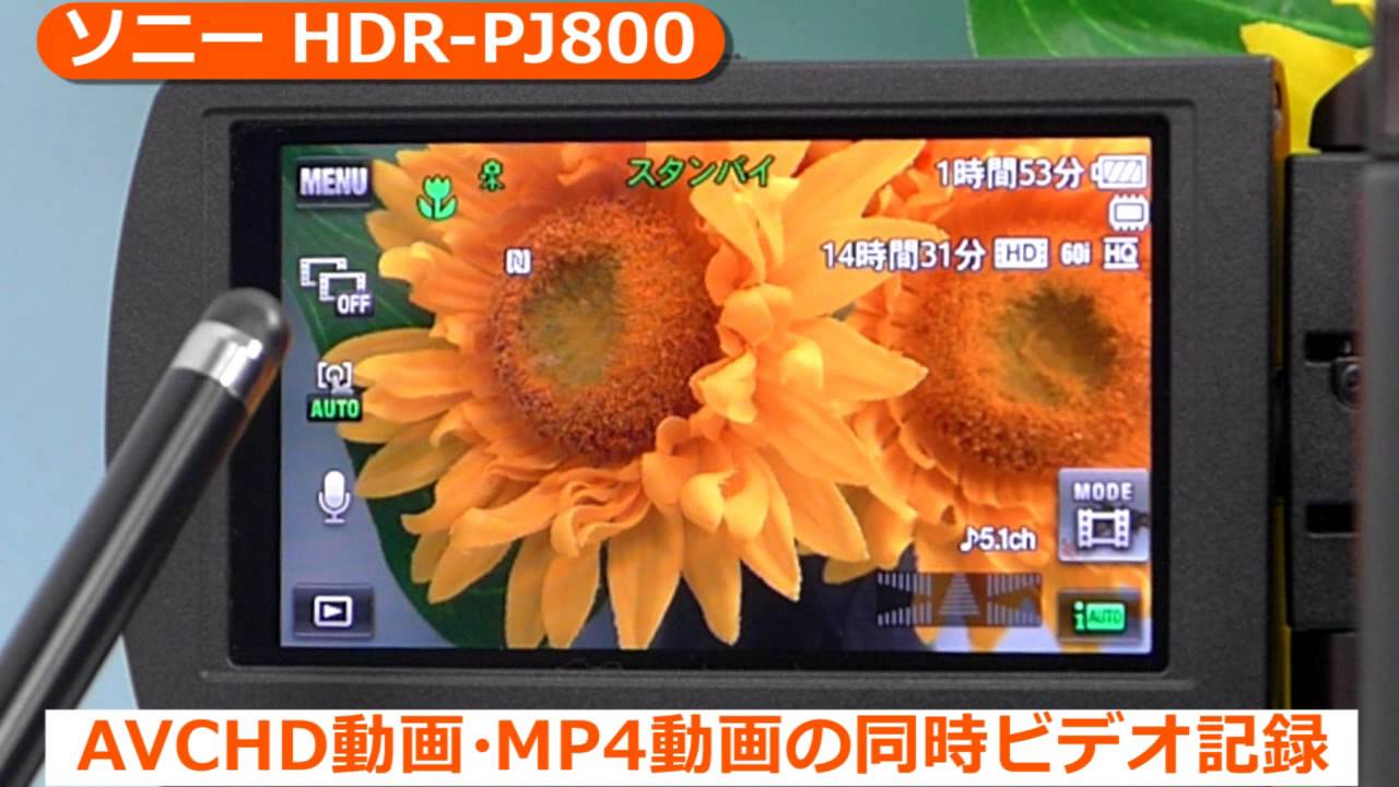 ソニー ハンディカム HDR-PJ800 (カメラのキタムラ動画_SONY)