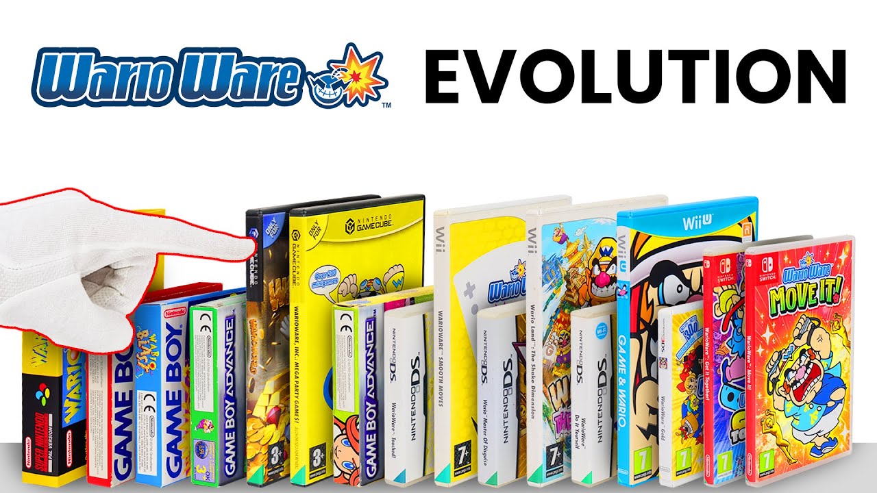Unboxing Every Wario Game Ever (1994-2025)