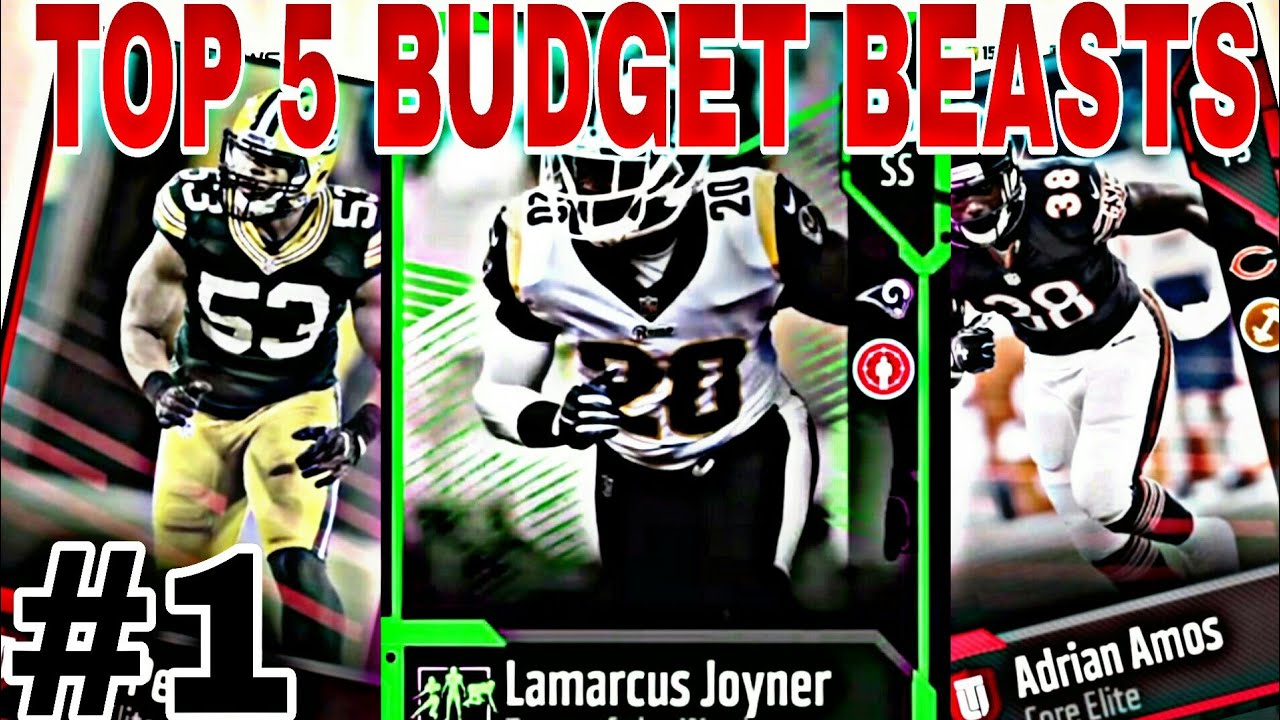 TOP 5 BUDGET PLAYERS #1!! MAKE PLAYS WITH THESE BEASTLY CHEAP CARDS!! MADDEN 18 BUDGET SQUAD