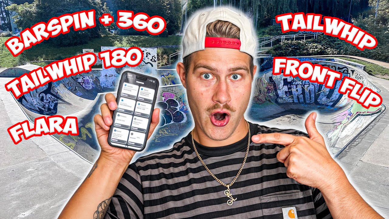 WIDZOWIE ZADAJĄ NAM TRIKI NA BMX!