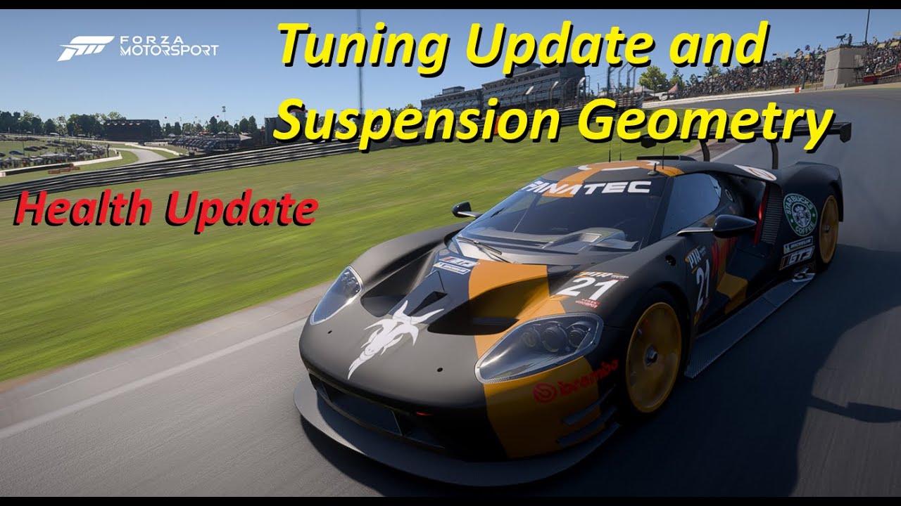 Forza Motorsport: Updated FFB, Tuning, and Suspension Geometry