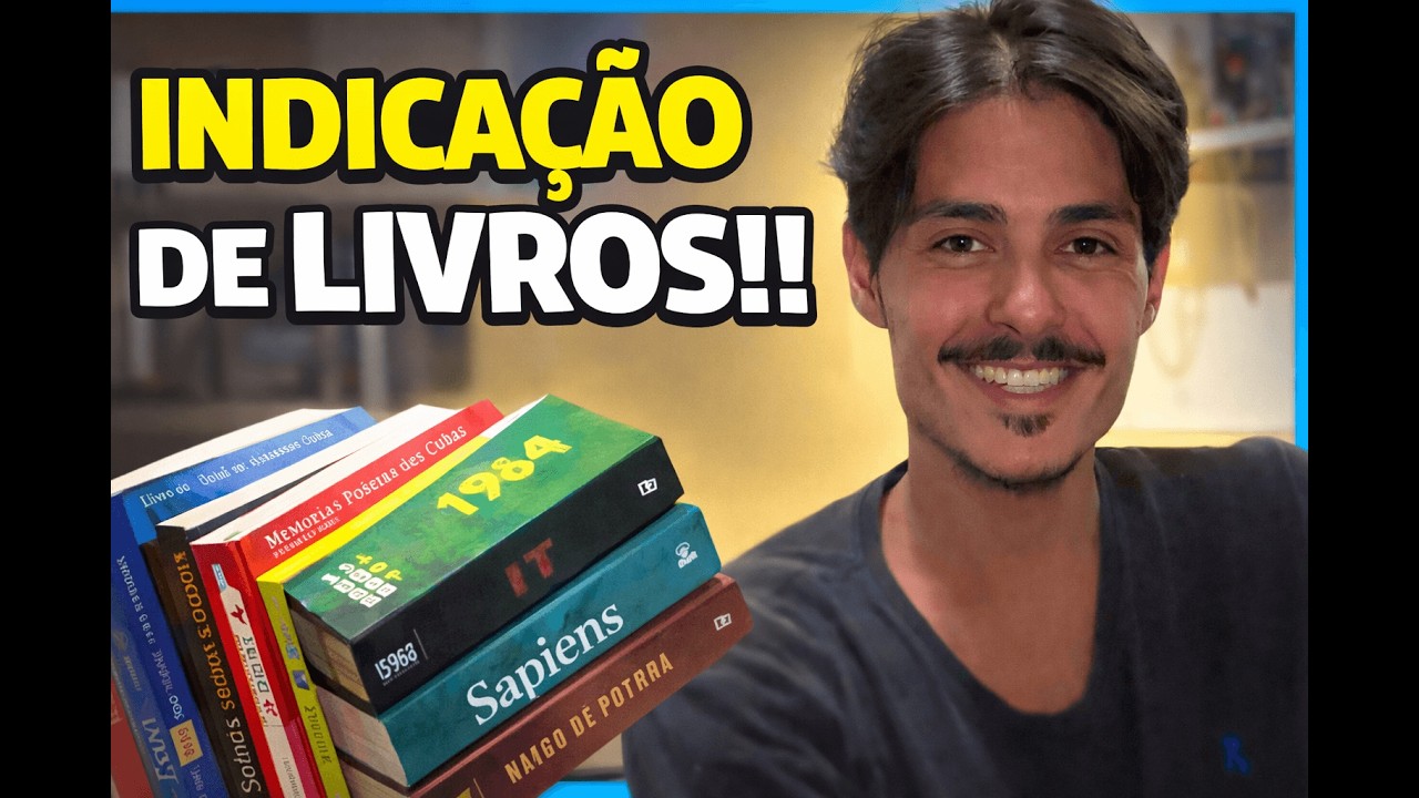 10 livros para ler em 2026!! INDICAÇÃO DE LIVROS!!