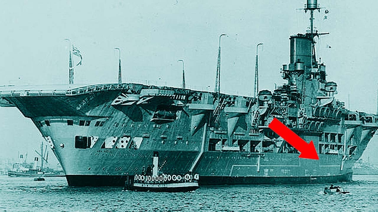 Суперавианосец Ark Royal: Флагман Британского Флота, Погибший От СЛУЧАЙНОСТИ!