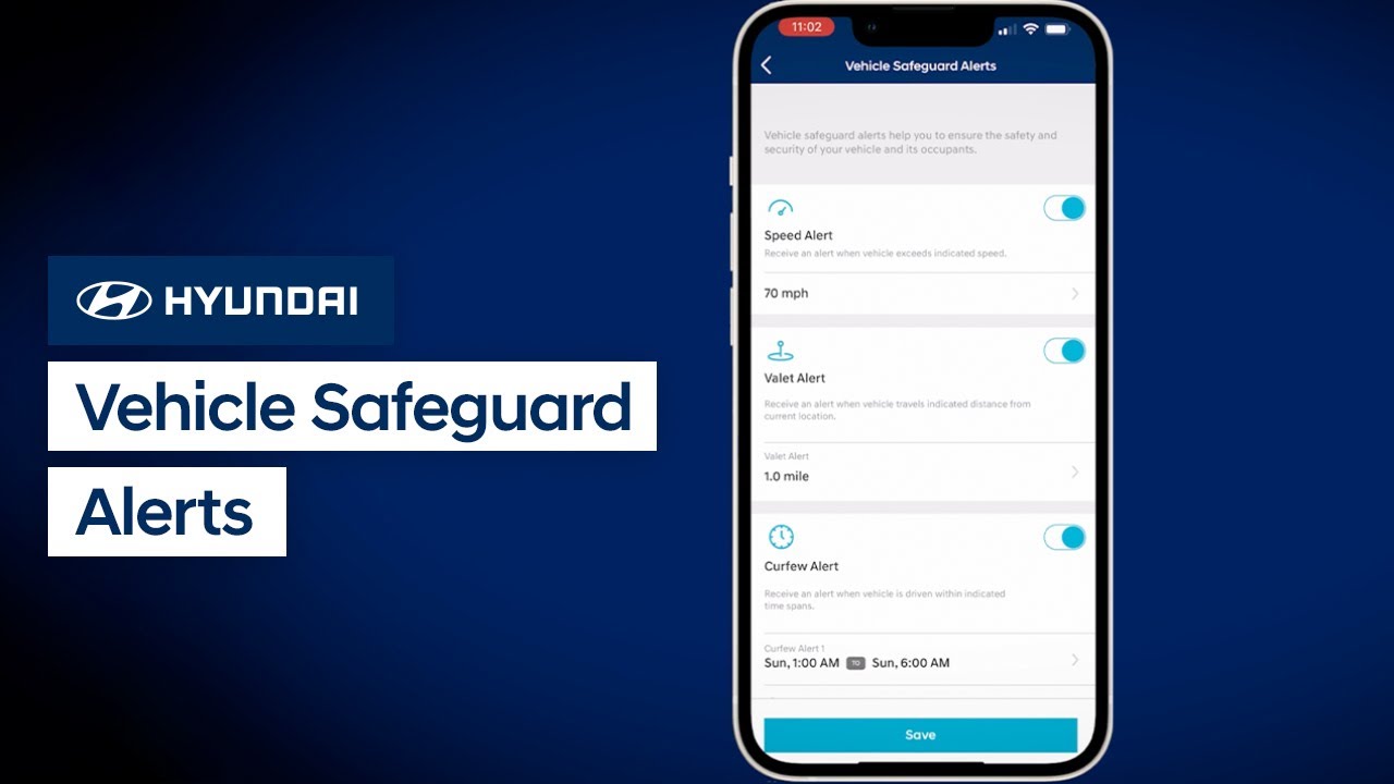 Vehicle Safeguard Alerts | Bluelink&reg; | Hyundai
