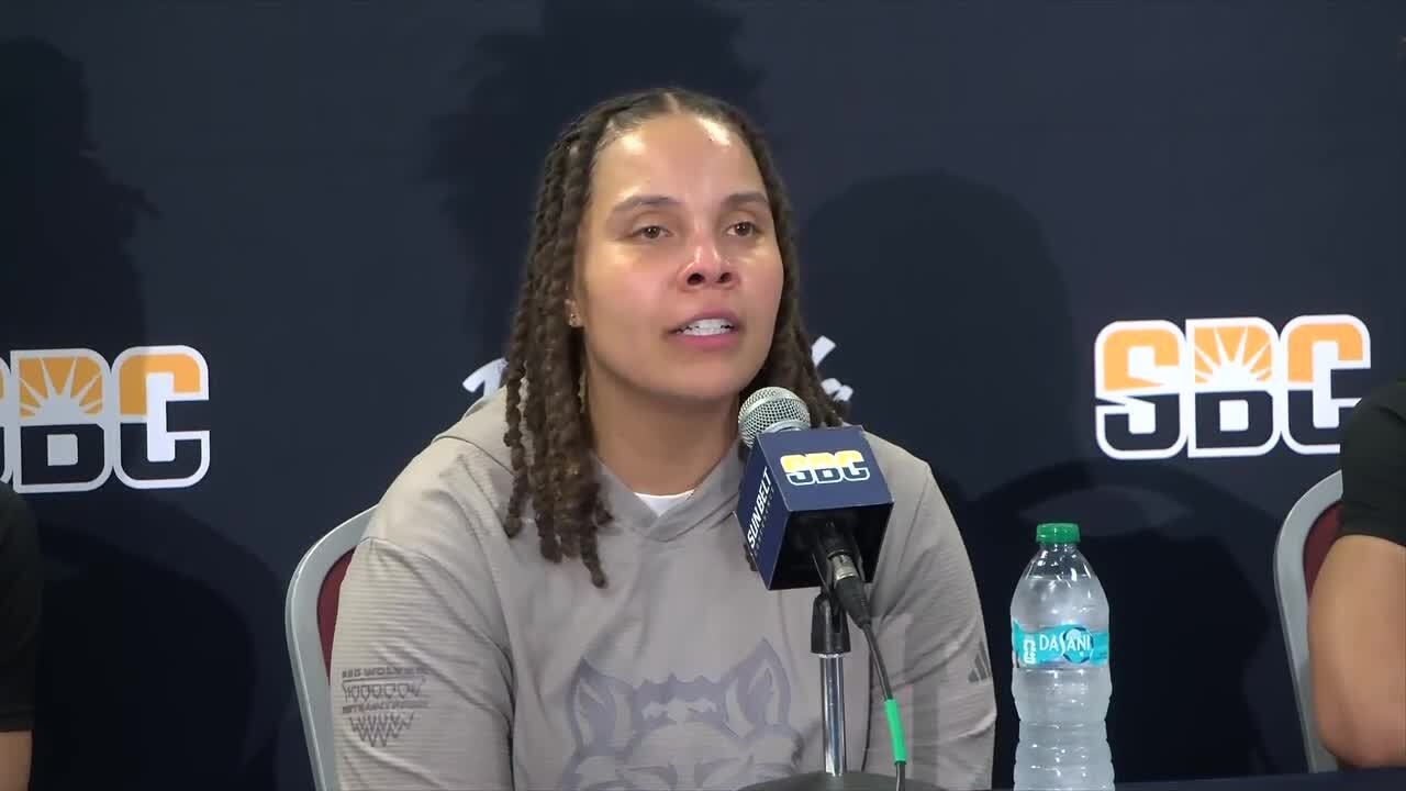 Red Wolves Raw: Destinee Rogers, Bella Weary, DD Allen after loss to Troy in SBC Semifinals