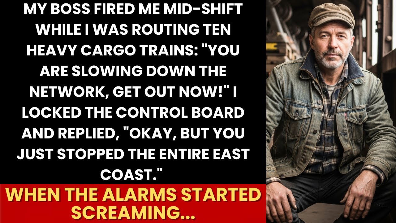 I Was Fired Routing Trains, "Get Out Now!" — I Locked The Board, Stopped The Entire East Coast