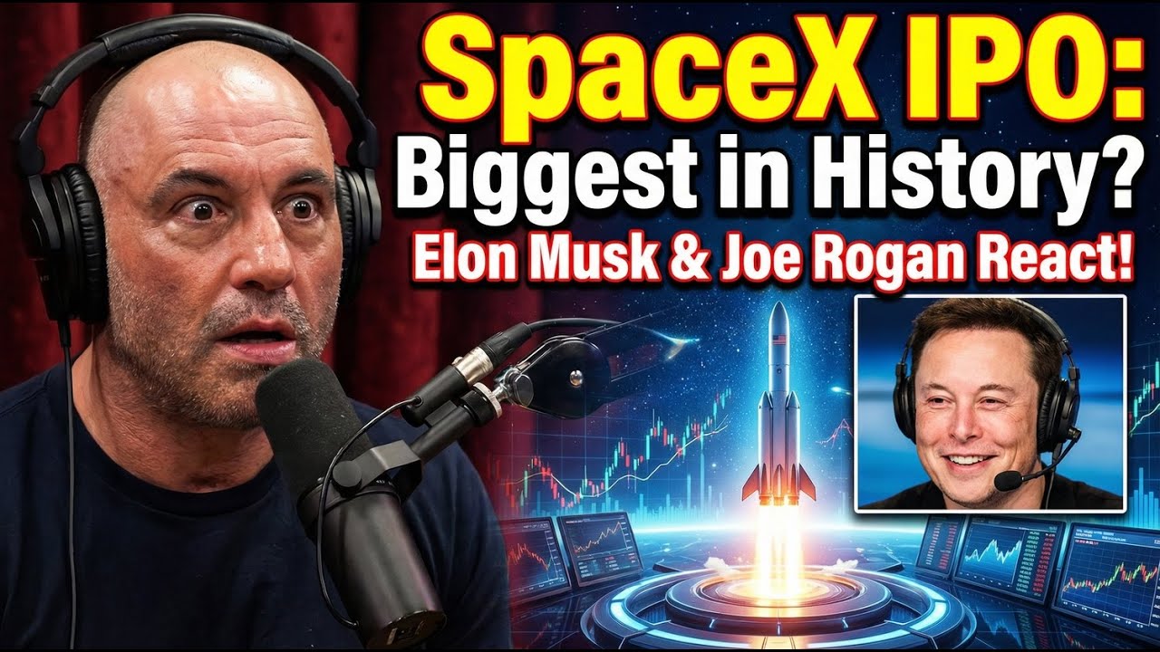 Elon Musk Confirms SpaceX WILL Go Public with the Largest IPO in History | Joe Rogan