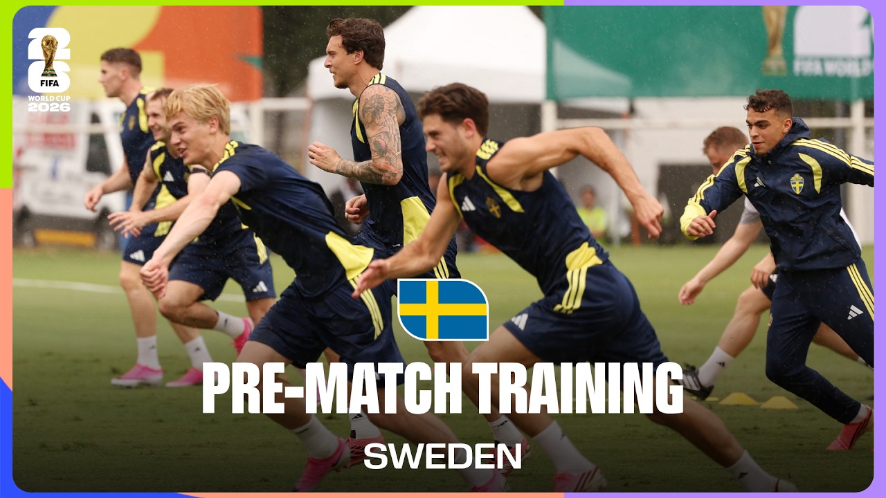 Sweden Train Before Tunisia