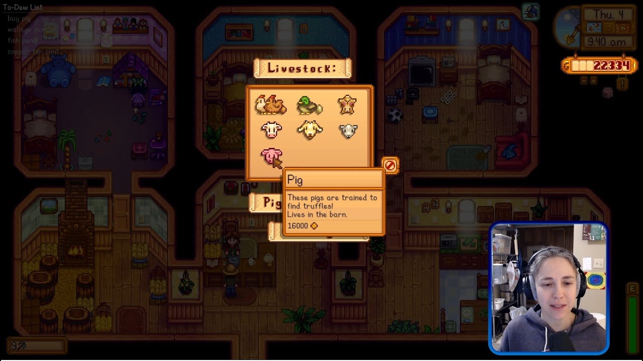 Stardew VOD - Pig!