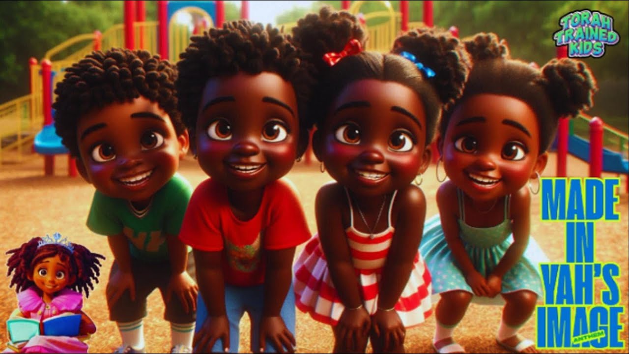 Made In Yah's Image 👦🏾👧🏾 | The Hebrew Israelite Kids Anthem | Sing-Along 🎶