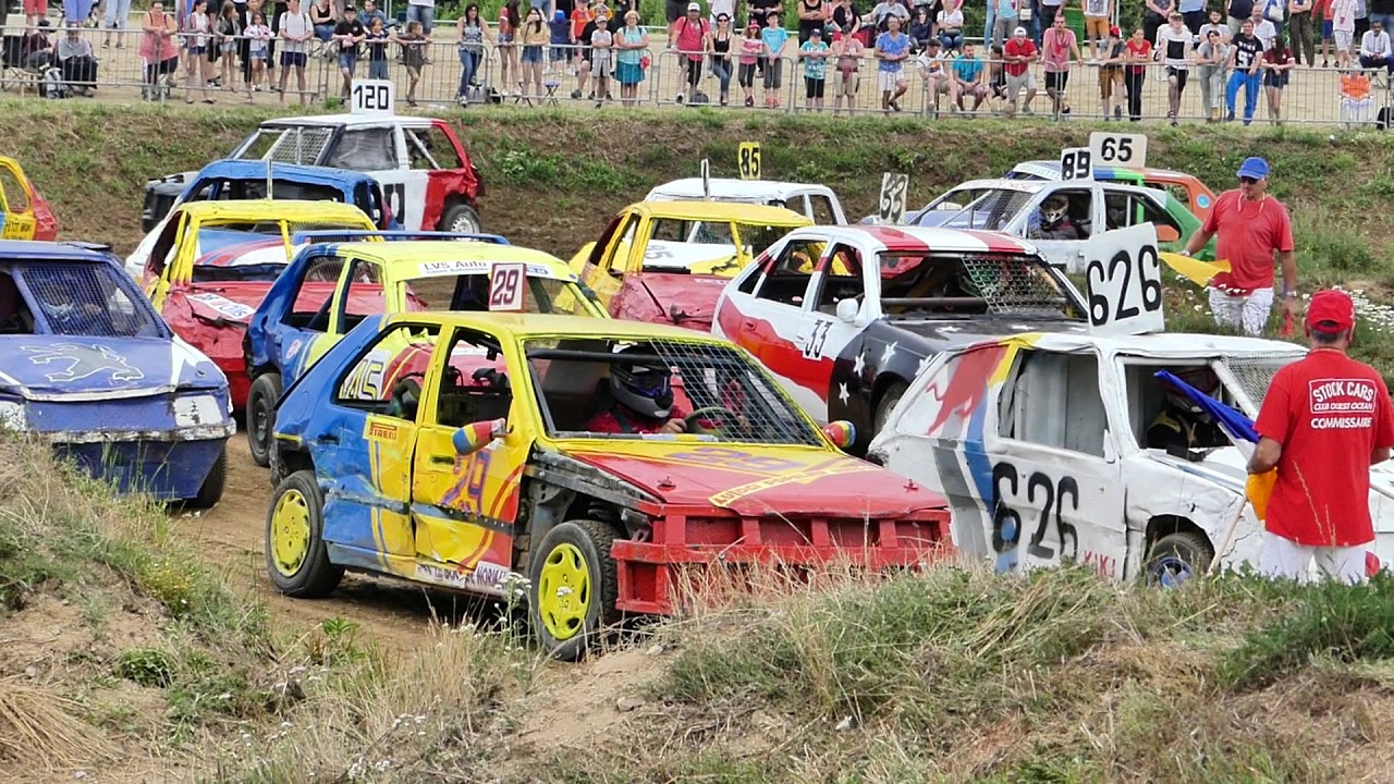 Stock-cars Chiché 2018 (2) samedi 21 juillet.