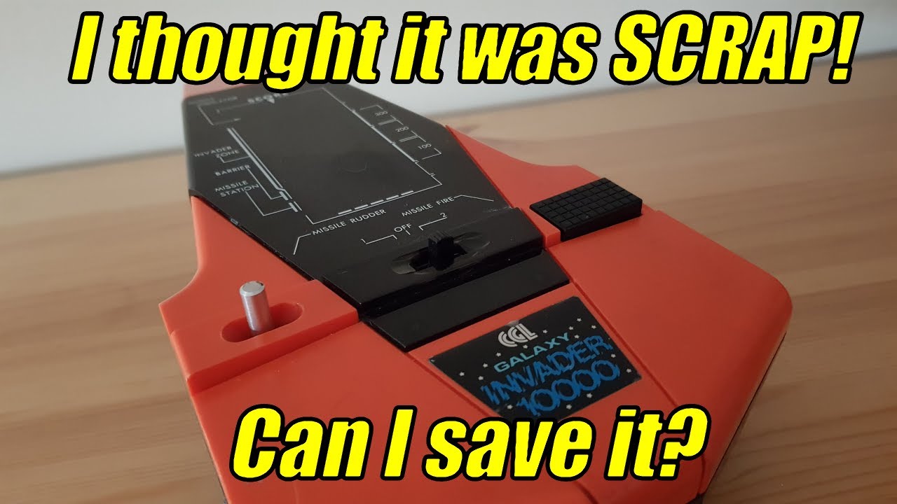 Rare CGL Galaxy Invader 10000 Repair | Can I Fix It?