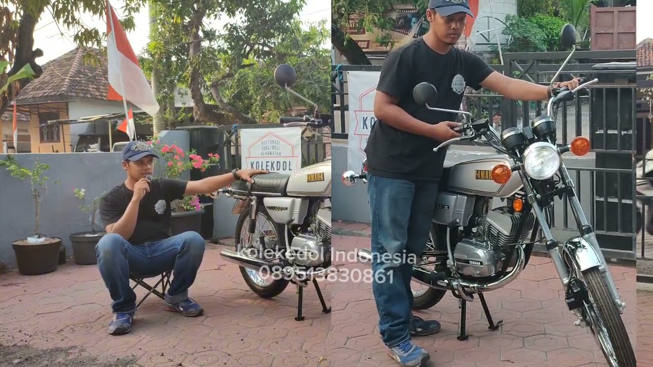 Yamaha RX 100 full restore like reborn after 47 year service