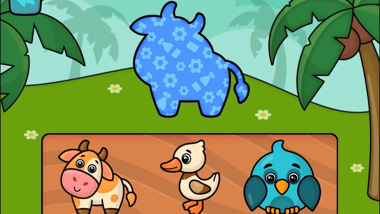 Bimi Boo Kids Learning Game - Shapes, Colour Matching and Fun Puzzles