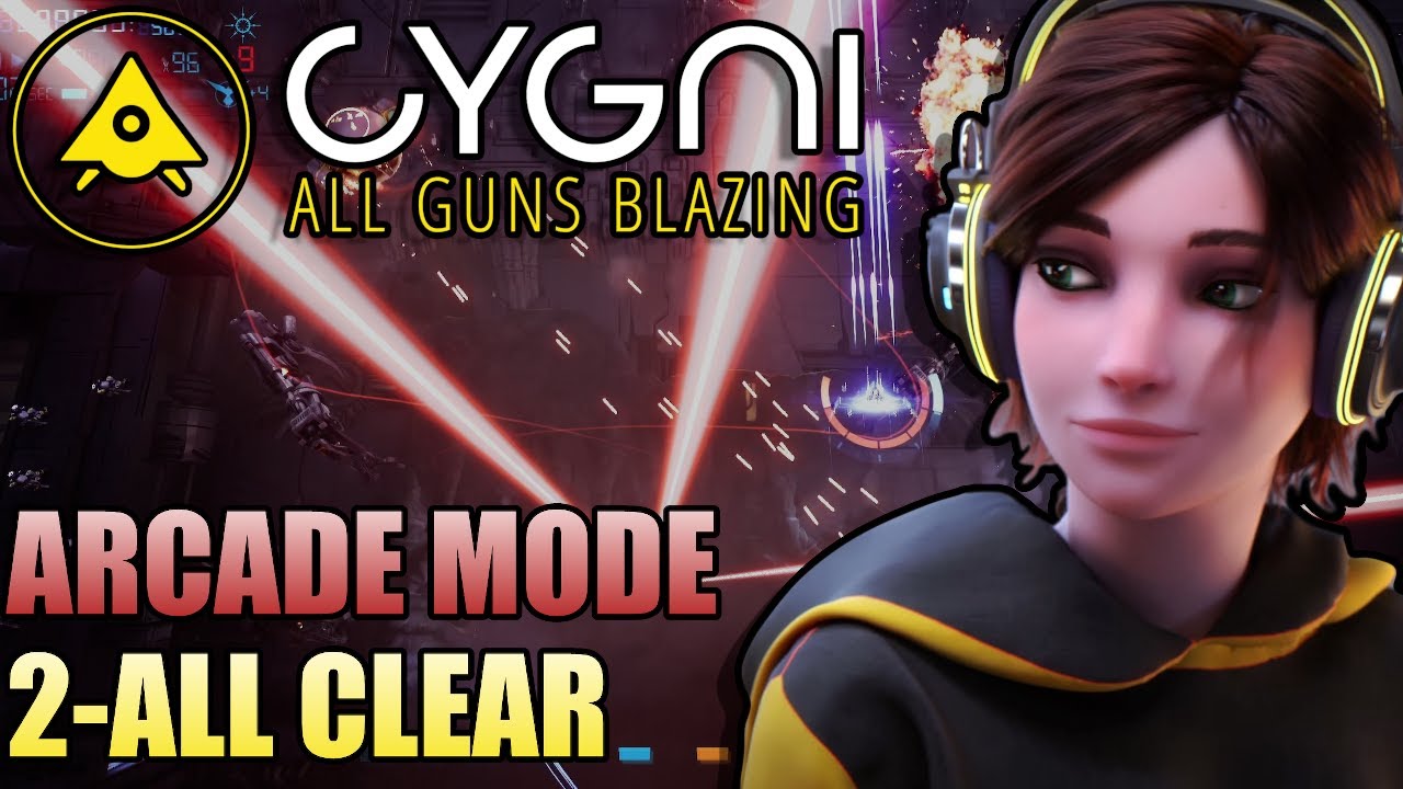 CYGNI: All Guns Blazing - Arcade Mode (Hard) - 2 Loops Clear - 6,544,465 Pts.