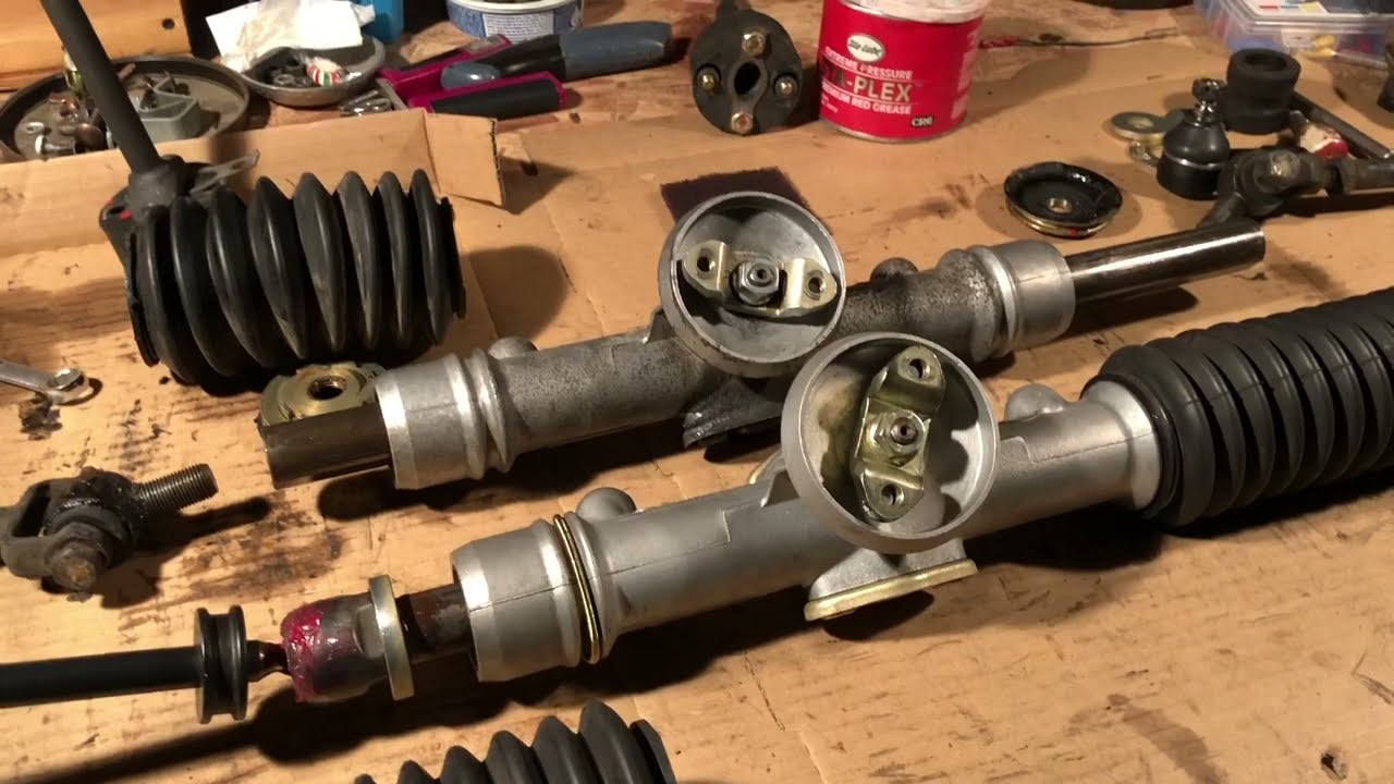 Jemal's Porsche 911 steering rack swap and turbo tie rods upgrade