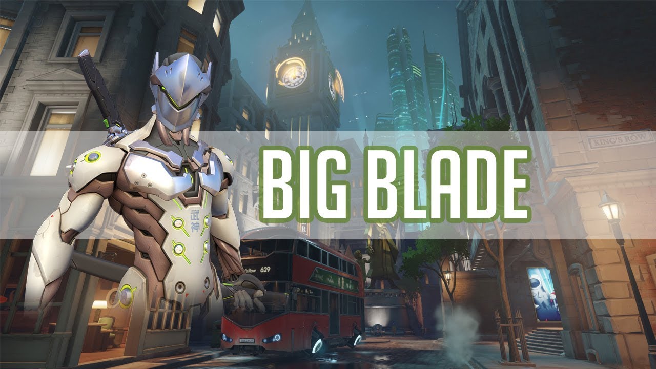 Overwatch - Kragie Huge Genji Carrying Team
