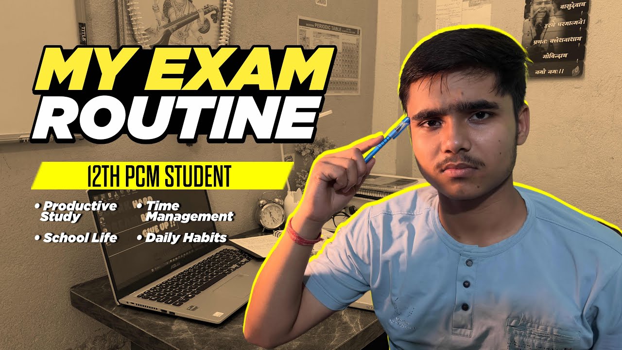How I Manage Class 12 PCM with School 📚 | Study Vlog + Subject Tips