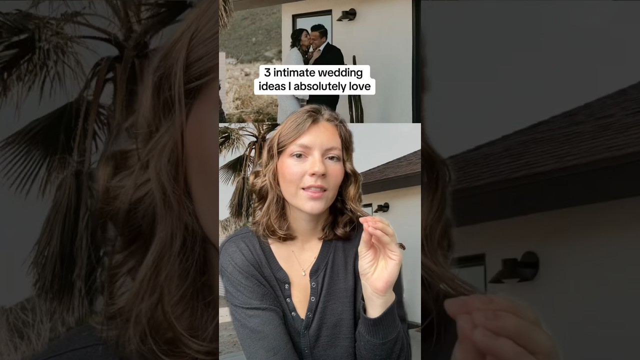 Три идеи для вашей камерной свадьбы или мини-свадьбы &hearts;️