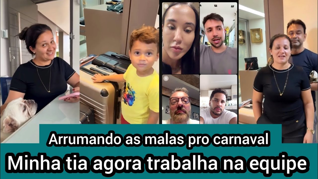 Lucas Guimarães contrata tia pra trabalhar em sua equipe e arruma as malas pra ir viajar - Reunião 