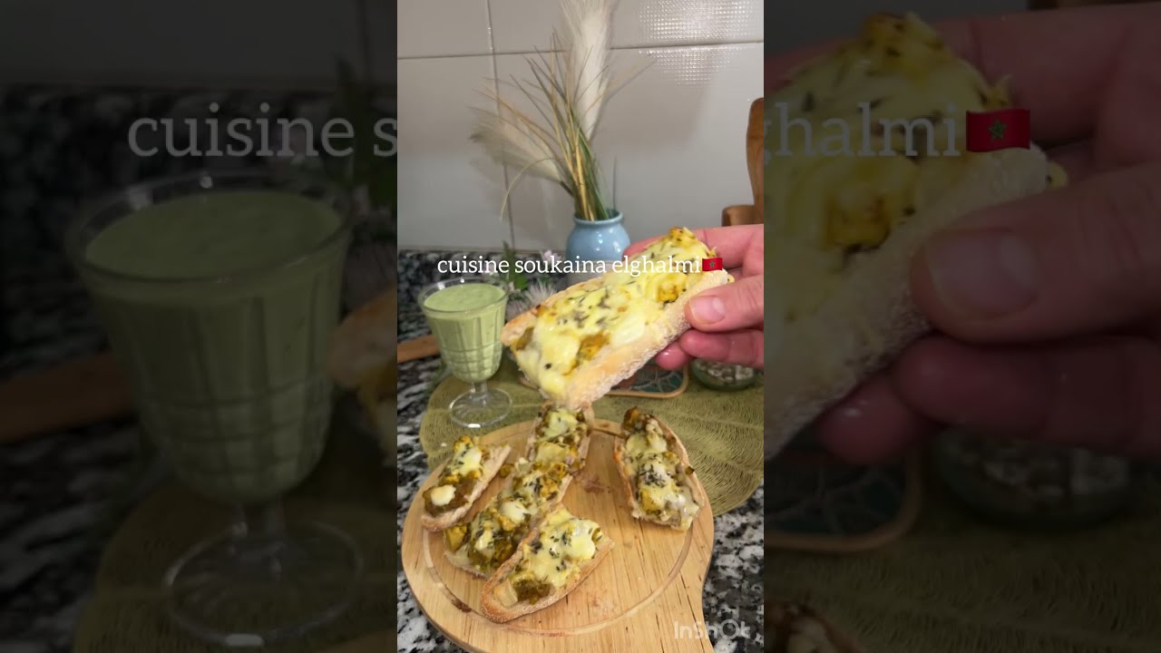 وجبة عشاء خفيفة ولذيذة لكل العائلة😋😋 :#عشاء#شهيوات#مطبخ_مغربي 