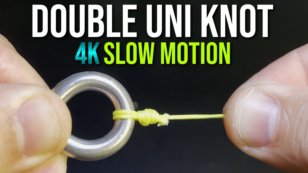 How to Tie a DOUBLE UNI KNOT! | 