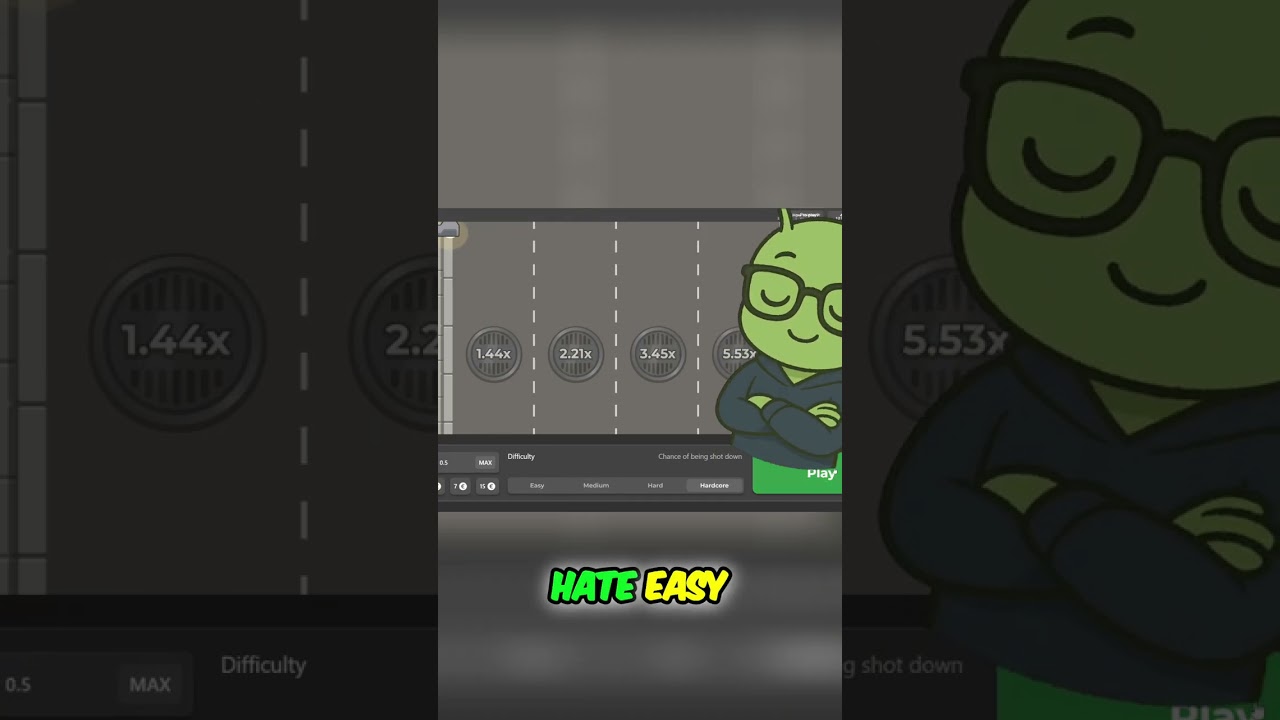 Chicken Road 2 Hardcore: Can This Chicken Win BIG? #shorts