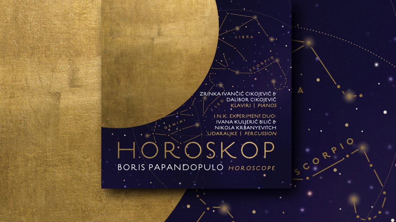 B. Papandopulo: Horoskop -  Plesna suita za dva klavira i udaraljke, Op. 52