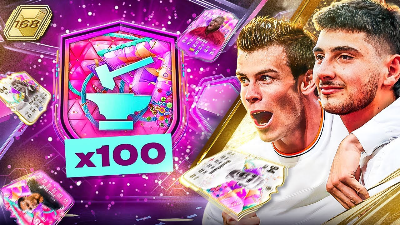 I Opened 100 FUT Birthday Upgrades On RTG...