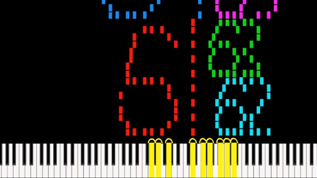 Numbers 0 to 500 on Piano – Celebrating 500 Subscribers with MIDI Art