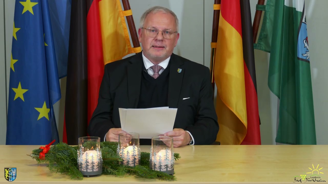 Weihnachtsansprache 2025 Landrat Hans-Ulrich Ihlenfeld