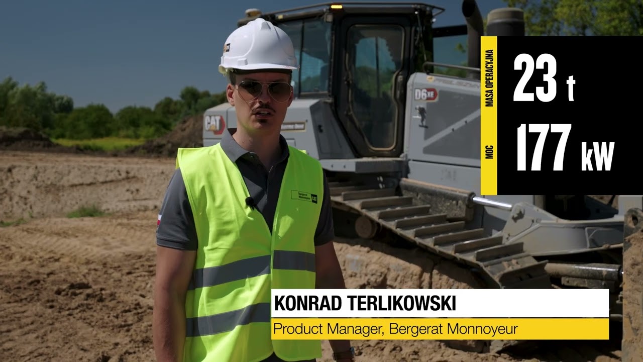 Przekazanie maszyny CAT D6 XE - Firma PAWLISZYN