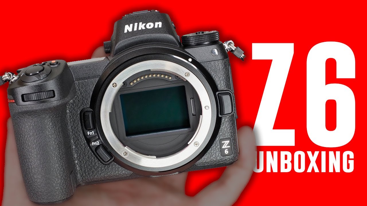 Nikon Z6 mirrorless camera unboxing (2023)