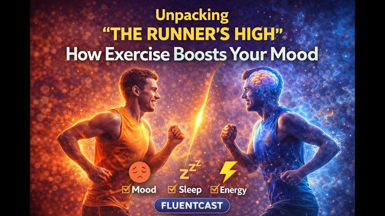 Unpacking The Runner's High: How Exercise Boos? | Real English Conversation