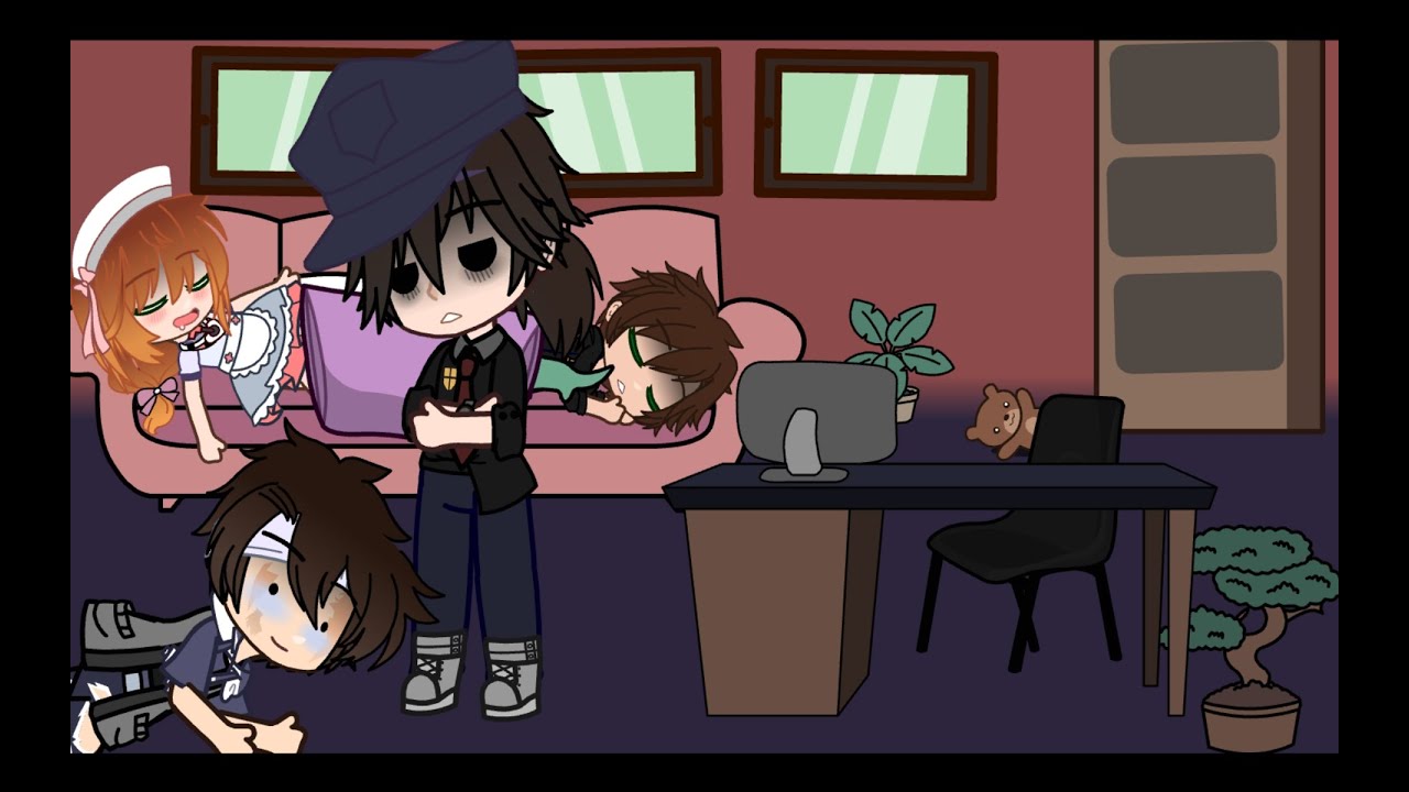 If Michael Afton was sick /original concept/Past Aftons
