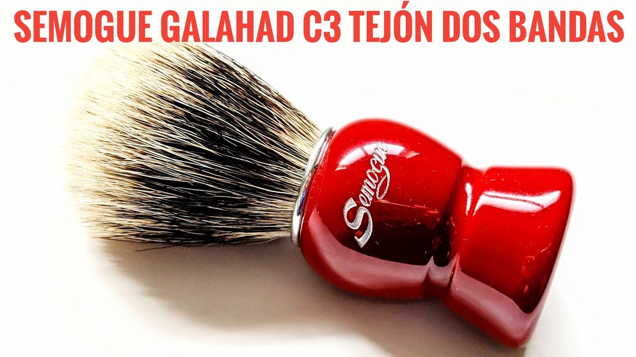 Semogue Galahad C3 finest badger brocha de afeitar