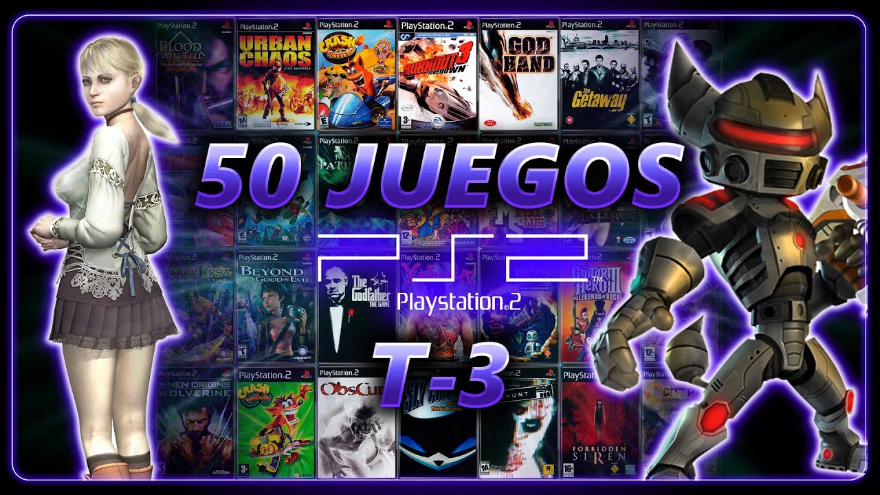 50 Juegos de PlayStation 2 que debiste Jugar (PS2) Temporada 3 Completa