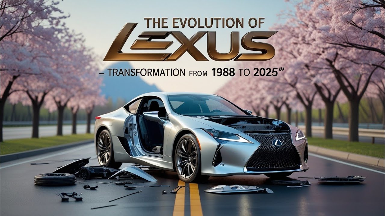The Evolution of Lexus: Transformation from 1989 to 2025