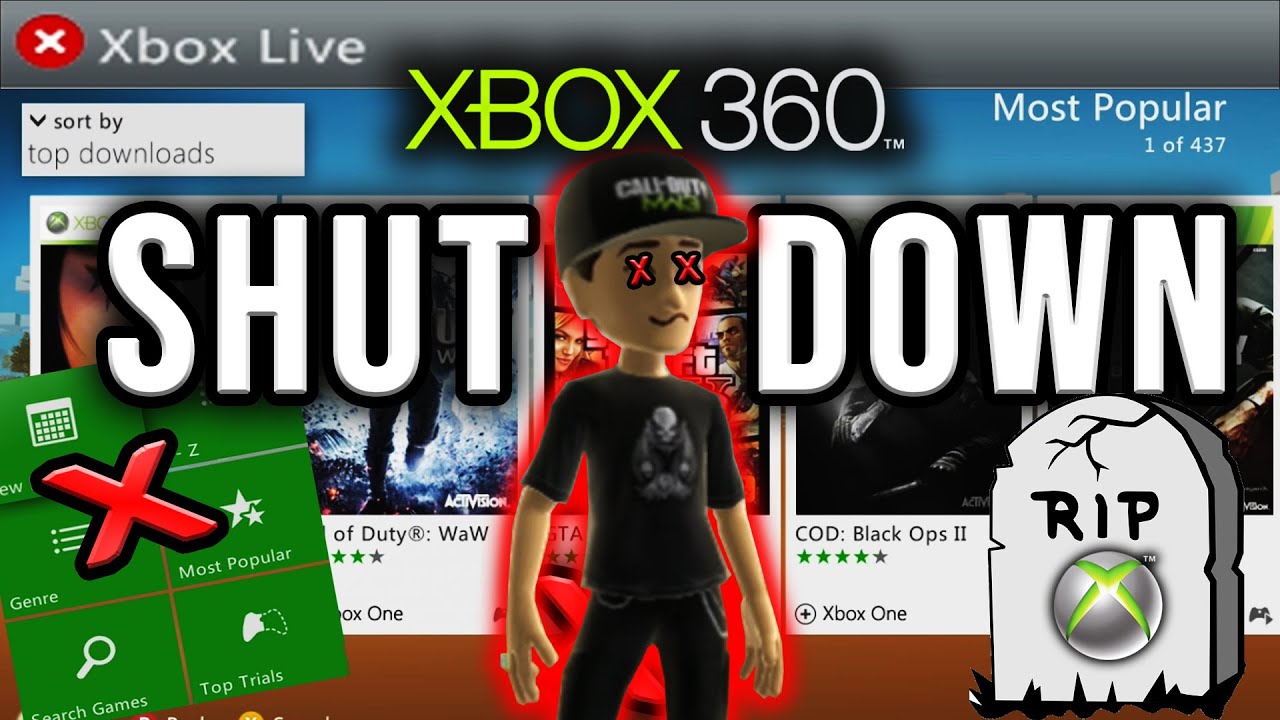 Исследуем Xbox 360 Marketplace, пока он не закрылся (эмоциональная ностальгия)