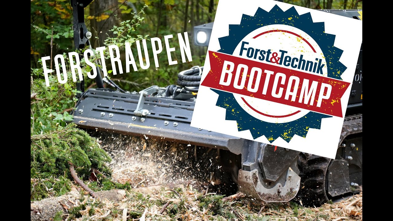 🌲12x Forstraupen • Bootcamp'24 DLV Forst & Technik • Forstmulcher • Seilwinden • Stumpenfräse uvm.🌲