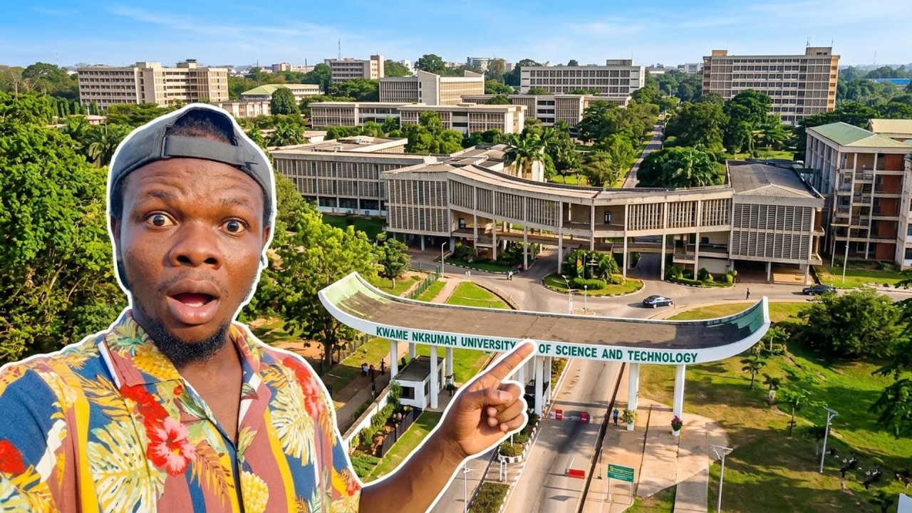 20 минут в ЛУЧШЕМ университете Ганы 🇬🇭 | KNUST