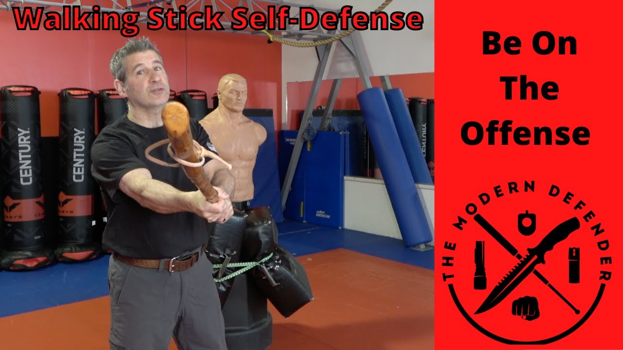 How To Use a Walking Stick for Self-Defense: Offense Can Be Your Best Defense