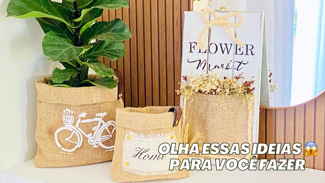 IDEIAS LINDAS DE DIY QUE PARECE COMPRADO E VOCÊ MESMO PODE FAZER EM CASA! PASSO A PASSO