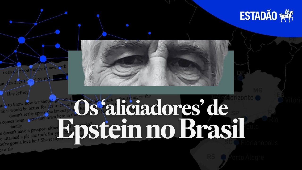 A rede de Epstein no Brasil: analisamos 30 mil arquivos do caso relacionados ao País
