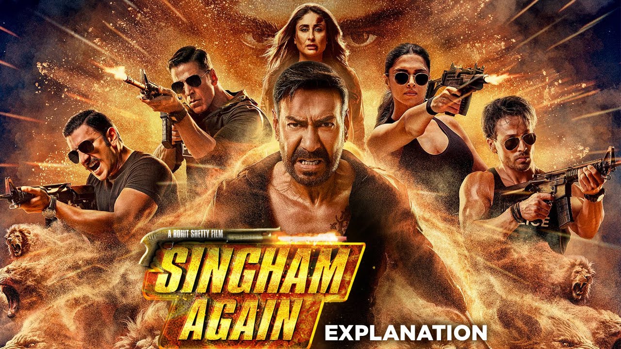 Singham Again | Ajay Devgn | Akshay Kumar | Ranveer Singh | Tiger Shroff | Review & Facts