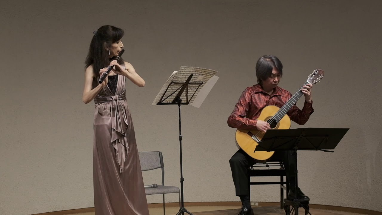 Sonata Arpeggione / Franz Schubert by Mari Matsuo (flute) and Kozo Tate (guitar)